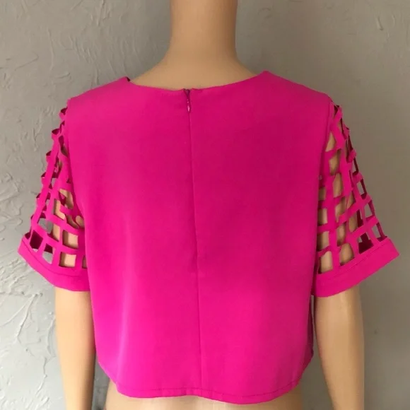 Tobi | Pink Fair and Square Top - Picture 6 of 8
